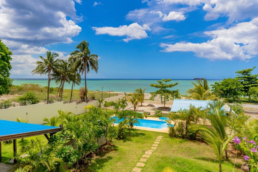 Stella Marris Beachfront Villa Pointe aux Sable Eksteriør bilde