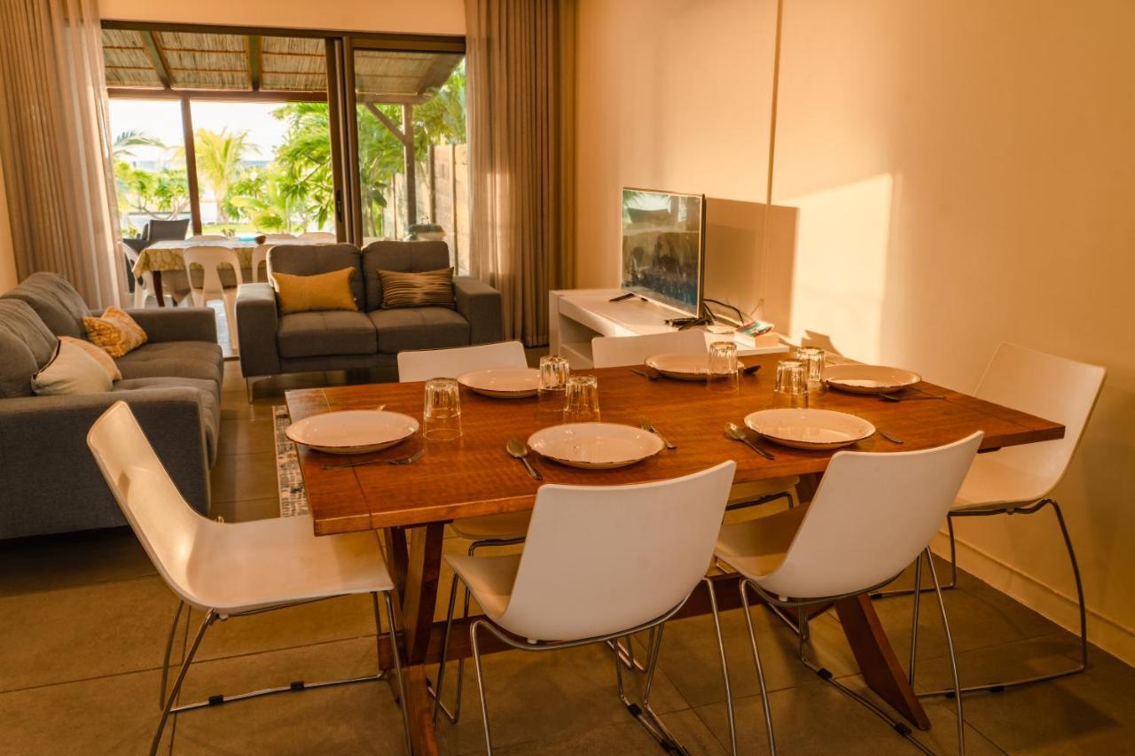 Stella Marris Beachfront Villa Pointe aux Sable Eksteriør bilde